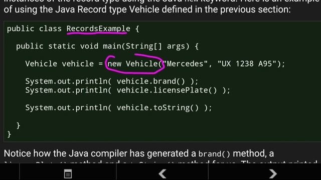 Java Record