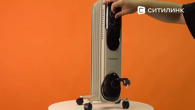 Обзор масляного радиатора StarWind SHV3001 | Ситилинк смотреть онлайн