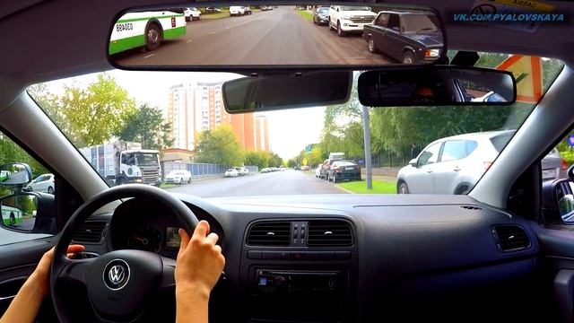 Занятие на экзаменационном маршруте. Август 2021. 2 Часть