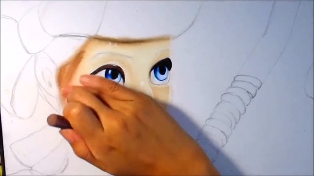 DIBUJANDO A BO  PEEP TOY STORY 4 POSTER ( DISNEY PIXAR ) DRAWING BO PEEP TOYSTORY4 смотреть онлайн