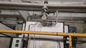 Котел НИИСТУ-5 с газовыми горелками ИГК