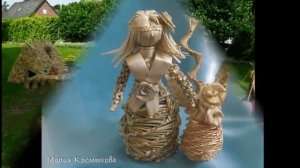 Оригинальные поделки из соломы