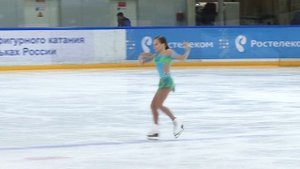 Ксения СИНИЦЫНА КП, Финал Кубка России Ростелеком