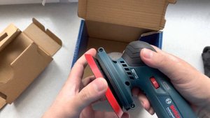 Распаковка — Профессиональная эксцентриковая шлифмашина Bosch GEX 12V-125 Solo