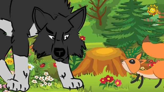 Белка и волк. Басня. Л.Н. Толстой смотреть онлайн