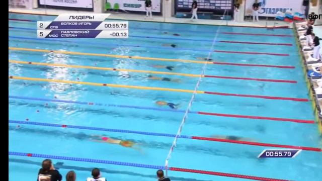 Иван БАЛЕНКОВ победитель всероссийских соревнований по плаванию Резерв России 2022 года смотреть онлайн