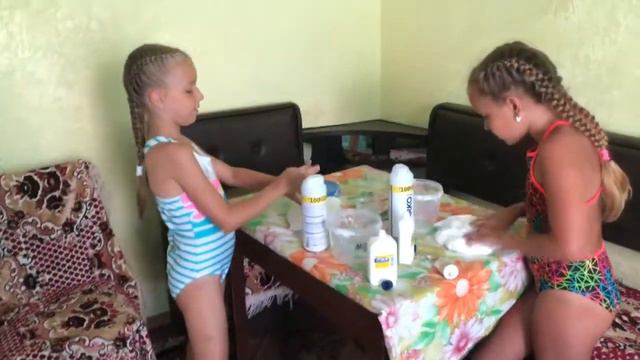 СЛАЙМ ДЕЛАЮ С СЕСТРОЙ смотреть онлайн