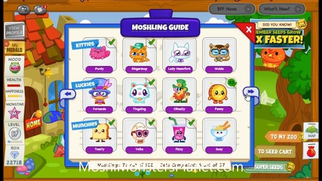 New Moshlings Garden - Moshi Monsters Cheats and Secrets смотреть онлайн