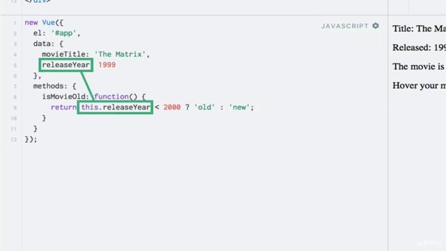 Vuejs 2 - Exercises String interpolation methods and directives - 010