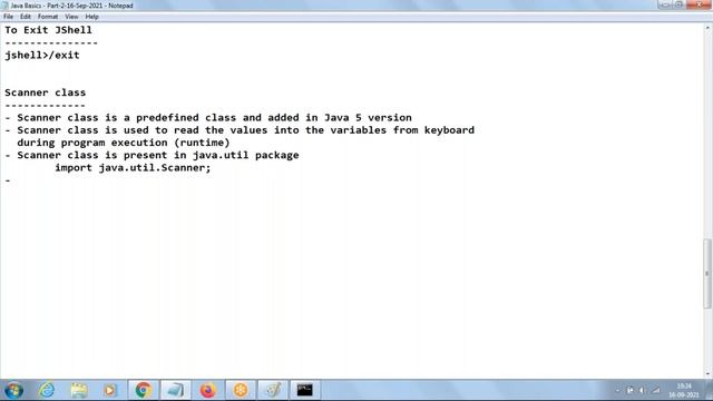 Full Stack Java | Day 6 | Type Casting | JShell Tool | Scanner Class | Raj Technologies