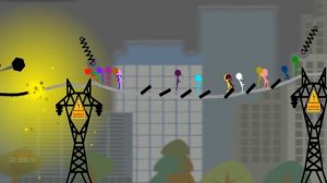 marble race  : Escape From The Electric Shock - Survival Marble Race In Algodoo