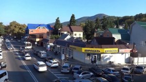 Яркое утро. Погода в Лазаревском 13 сентября t +20°C, вода t +26°С, SOCHI RUSSIA