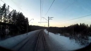 TimeLapse - Екатеринбург-Дружинино (Timelapse from Yekaterinburg to Druzhinino - Russian Railways)