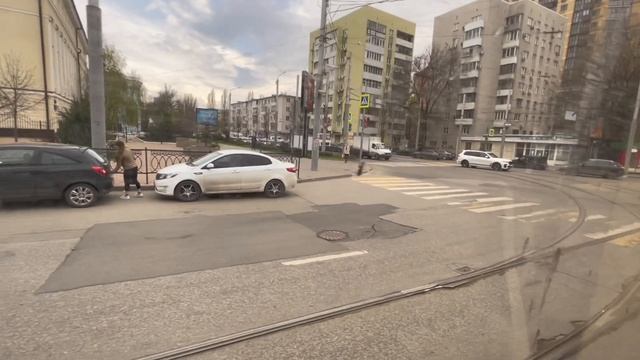 Катаемся на трамвае по Ростову на Дону смотреть онлайн