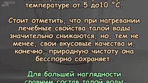 Как ПРАВИЛЬНО пить ТАЛУЮ ВОДУ, чтобы получить БОЛЬШЕ ПОЛЬЗЫ для здоровья??