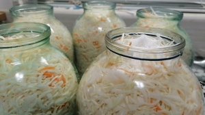 САМАЯ ВКУСНАЯ СЛАДКАЯ КВАШЕНАЯ КАПУСТА НА ЗИМУ