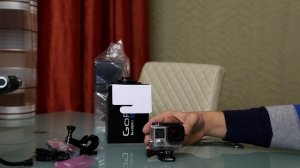 Распаковка и первый взгляд на GoPro Hero 4 Black.