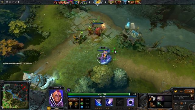 DotA 2 - Hyper-incompetent Single Draft Disaster - Antimage смотреть онлайн