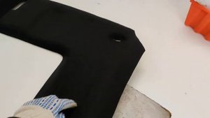 Перетяжка потолка в автовелюр мелкий ворс !