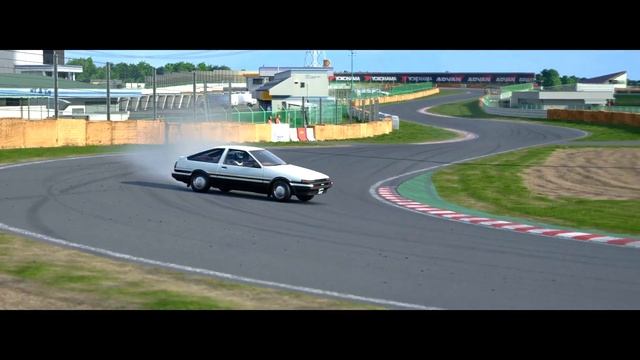 Gran Turismo Sport - AE86 Drift Lap - Tsukuba смотреть онлайн