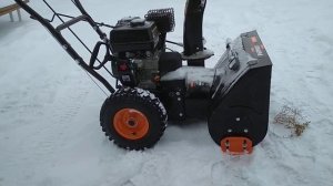 Снегоуборщик PATRIOT PS700 по чесноку...