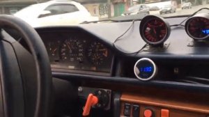 Mercedes W124 turbo 3.2 600 лс Бешеный разгон 2 на механике