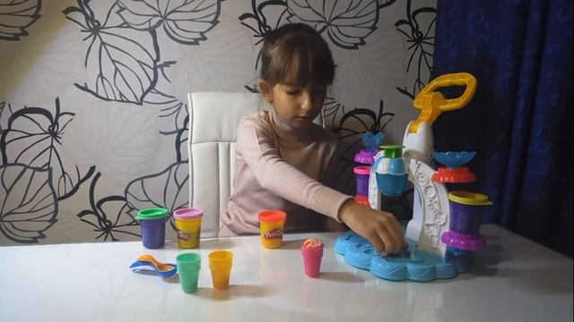 Обзор PLAY DOH фабрика мороженого смотреть онлайн