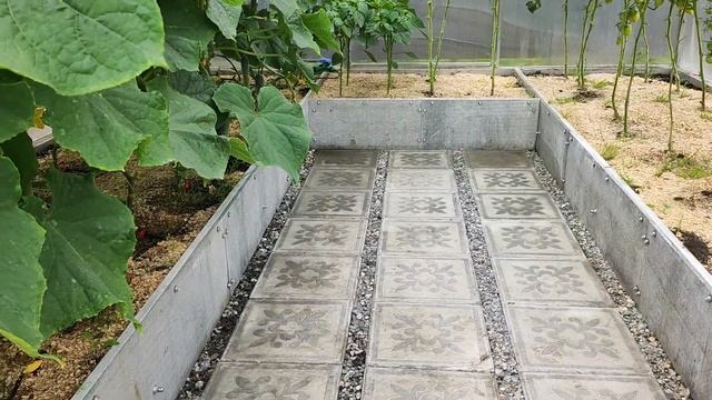 ТЕПЛИЦА КАПЛЯ - ФУНДАМЕНТ из ШИФЕРА - ЦЕНА В ОПИСАНИИ