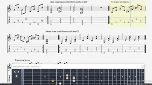 Powerchord Picking Exercises  ( GTP fingerstyle guitar tabs )