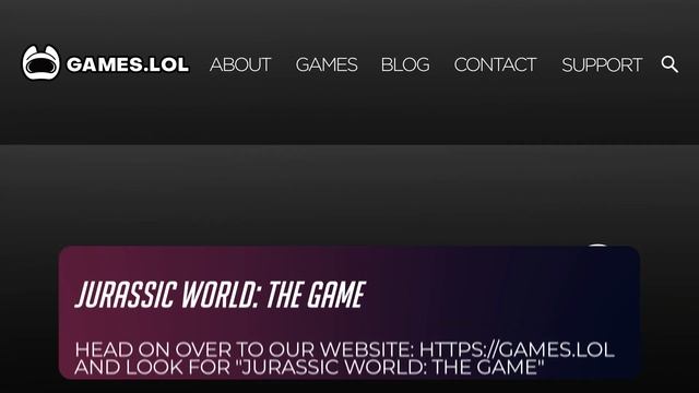How to Play Jurassic World The Game on PC | Games.lol смотреть онлайн
