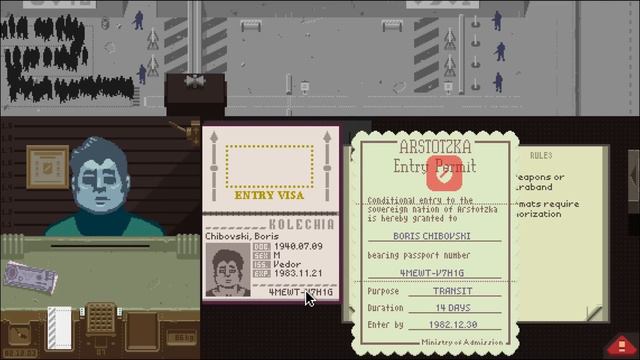 CAN'T TRUST ANYBODY!! Papers Please Gameplay Part 5 смотреть онлайн