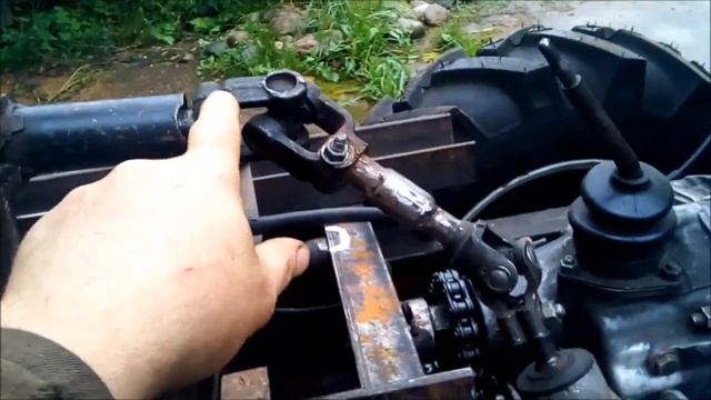 Рулевое управление на мини трактор смотреть онлайн