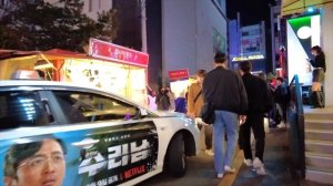 Korea Walking tour [4K] ❤️? gangnam night walk tour in seoul | Today's Seoul walk vlog re-upload