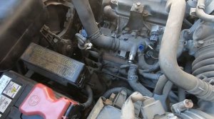 NISSAN X-TRAIL thermostat change