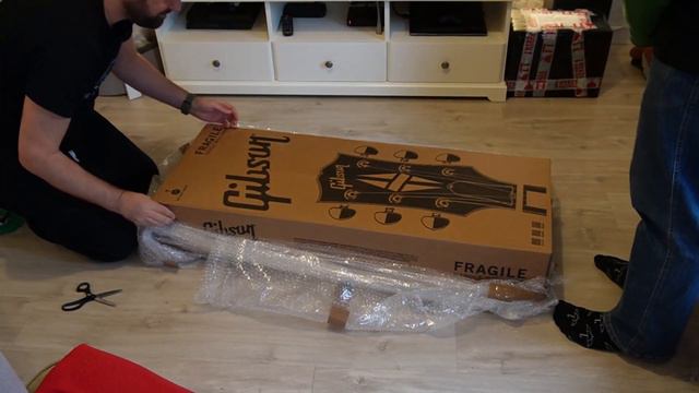 Gibson Les Paul Tribute Guitar Satin Tobacco Burst Modern Unboxing смотреть онлайн