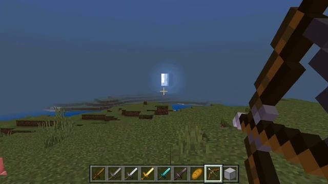 блокировка удара мечом в Майнкрафт бедрок! это текстур пак смотреть онлайн