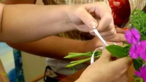 Рубрика "Большая стройка Лайт": букет из садовых цветов