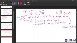 Fluid Mechanics Chapter 4: How to derive Bernoulli's equation for fluid flow in pipe