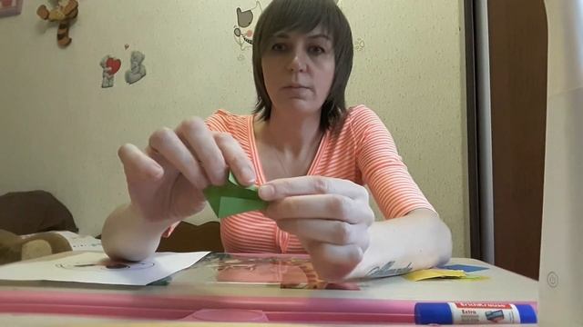 Аппликация "Весёлый клоун"