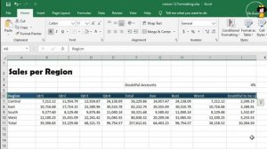 Formatting the worksheet using Font Tools | Excel Tips & Tricks