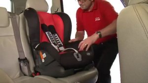 Установка автокресла Romer DUO plus (ISOFIX)