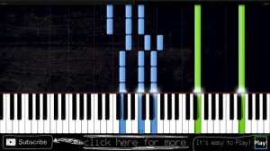 (Play!) Rihanna - Stay [FREE MIDI] Piano