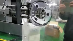 Гибка проволоки проталкиванием на автоматическом проволокогибе AT-HB80