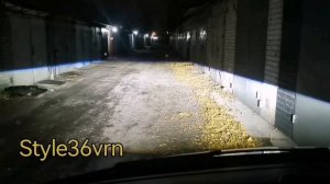 мерседес спринтер установка линз bi led