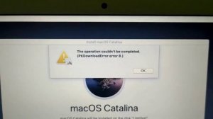 How To Fix The Operation Couldn't be Completed (PkDownloadError  error 8.) In MacBook Pro & Air