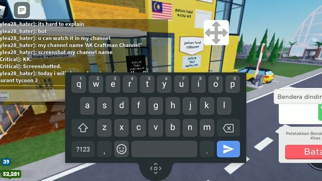 how to make another flag in restaurant tycoon 2 #restauranttycoon2 #roblox #howto