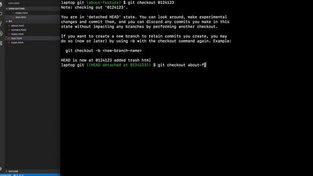 Git Reflog - The Super power of Git - Part 7 // Tips from a Self Taught Developer