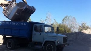 Грузим отсев 5,5 тонн