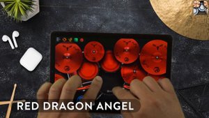 REAL DRUM: Kit Red Dragon Angel