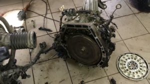 Замена заднего (коренного) сальника коленвала Honda Accord 8